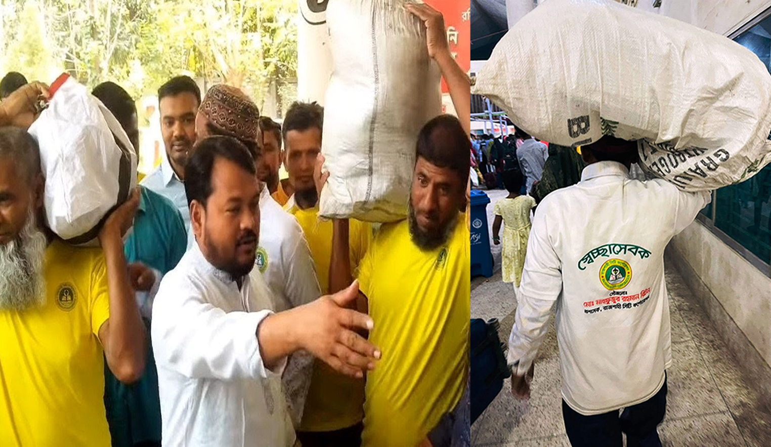 ট্রেন যাত্রীদের সহায়তায় রাসিক প্রশাসক রিটনের ব্যতিক্রমী প্রশংসনীয় উদ্যোগ