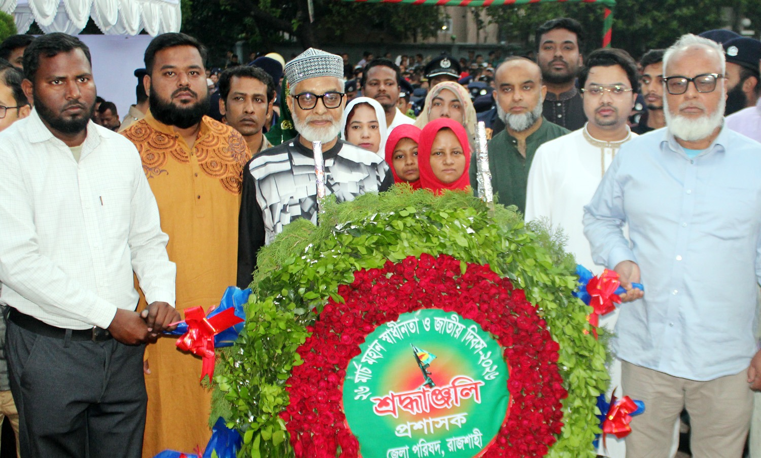 রাজশাহী জেলা পরিষদের উদ্যোগে মহান স্বাধীনতা ও জাতীয় দিবস উদযাপন