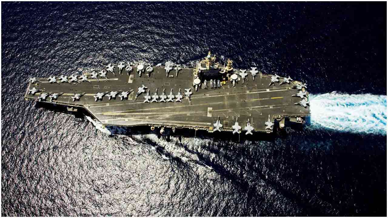 মার্কিন রণতরী আব্রাহাম লিঙ্কনে ব্যালিস্টিক ক্ষেপণাস্ত্র হামলা ইরানের