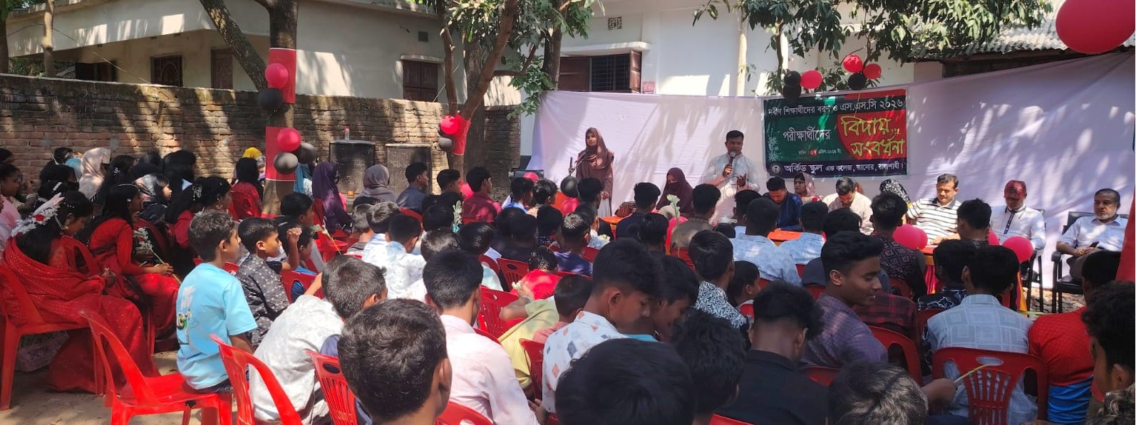 তানোরে অর্কিড স্কুলে নবীনবরণ ও এসএসসি পরীক্ষার্থীদের বিদায় অনুষ্ঠান অনুষ্ঠিত